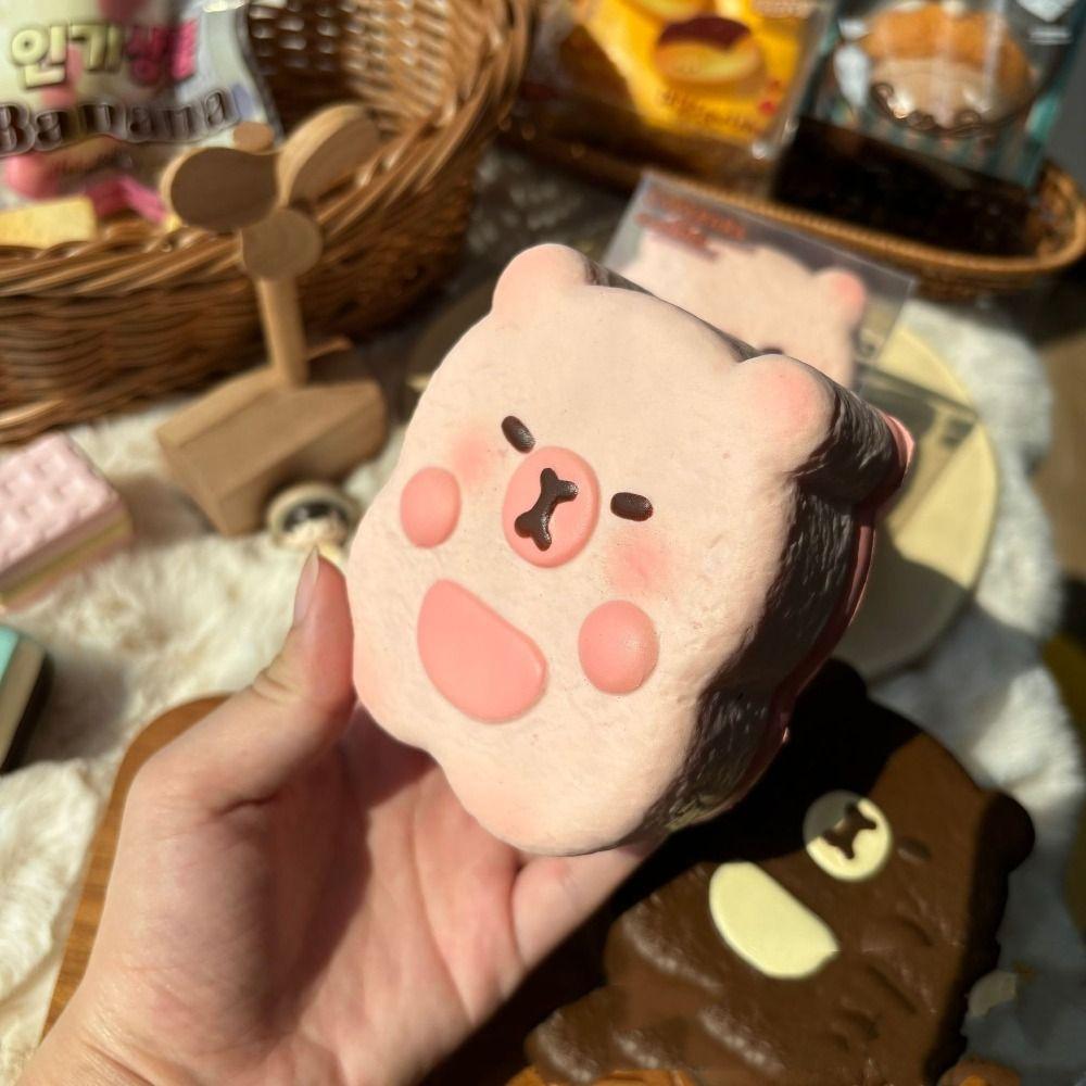 Capybara Cookie Cute Animal Pinch Toy Super Soft Cartoon Pinch Toy Vent Squeezing Toys Kids Gift Chocolate
Capybara Cookie Cute Animal Pinch Toy Super Soft Cartoon Pinch Toy Vent Squeezing Toys Kids Gift Chocolate