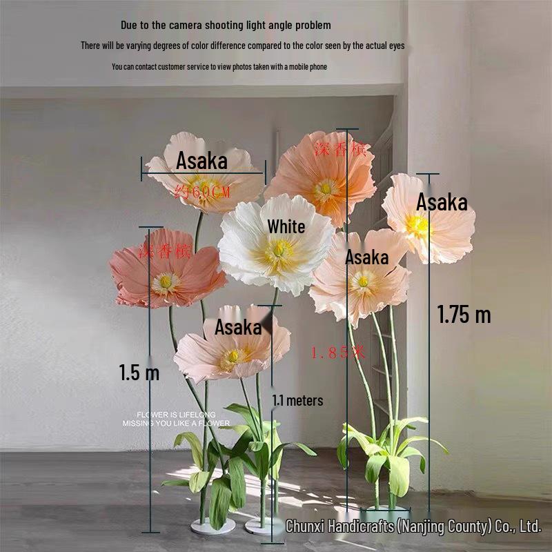 Poppy Large Paper Flower for Window Display & Event Decoration
Poppy Large Paper Flower for Window Display & Event Decoration