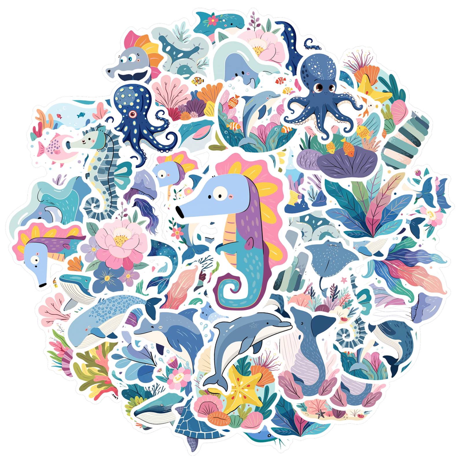 35pcs Cartoon Sea Animals Stickers Playful Marine Life Stickers DIY Stickers For Laptop Motorcycle Luggage Phone Guitar
35pcs Cartoon Sea Animals Stickers Playful Marine Life Stickers DIY Stickers For Laptop Motorcycle Luggage Phone Guitar