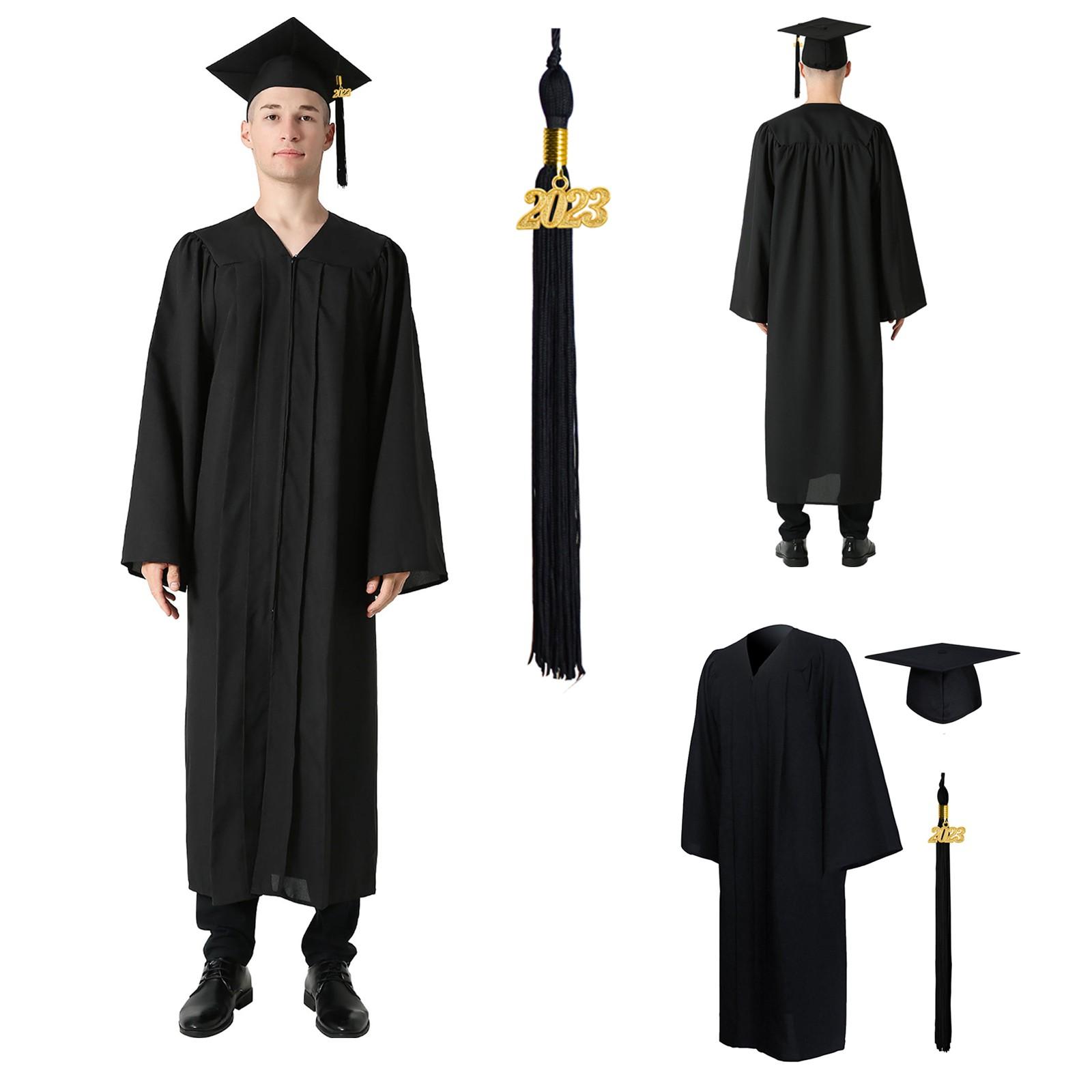 Graduation Dress Cap Tassel Set Suitable For High School And Bachelor S Wear Graduation Dress Cap Tassel 51 чорний
Graduation Dress Cap Tassel Set Suitable For High School And Bachelor S Wear Graduation Dress Cap Tassel 51 чорний