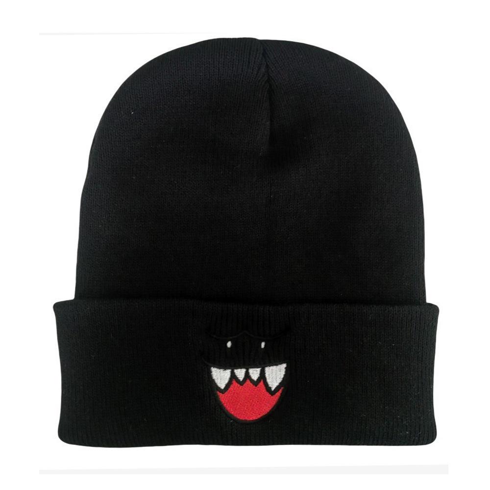 Autumn Winter Outdoor Embroidery Knitted Hat Funny Beanies Bonnet Hip Hop Cap for Men Women чорний
Autumn Winter Outdoor Embroidery Knitted Hat Funny Beanies Bonnet Hip Hop Cap for Men Women чорний