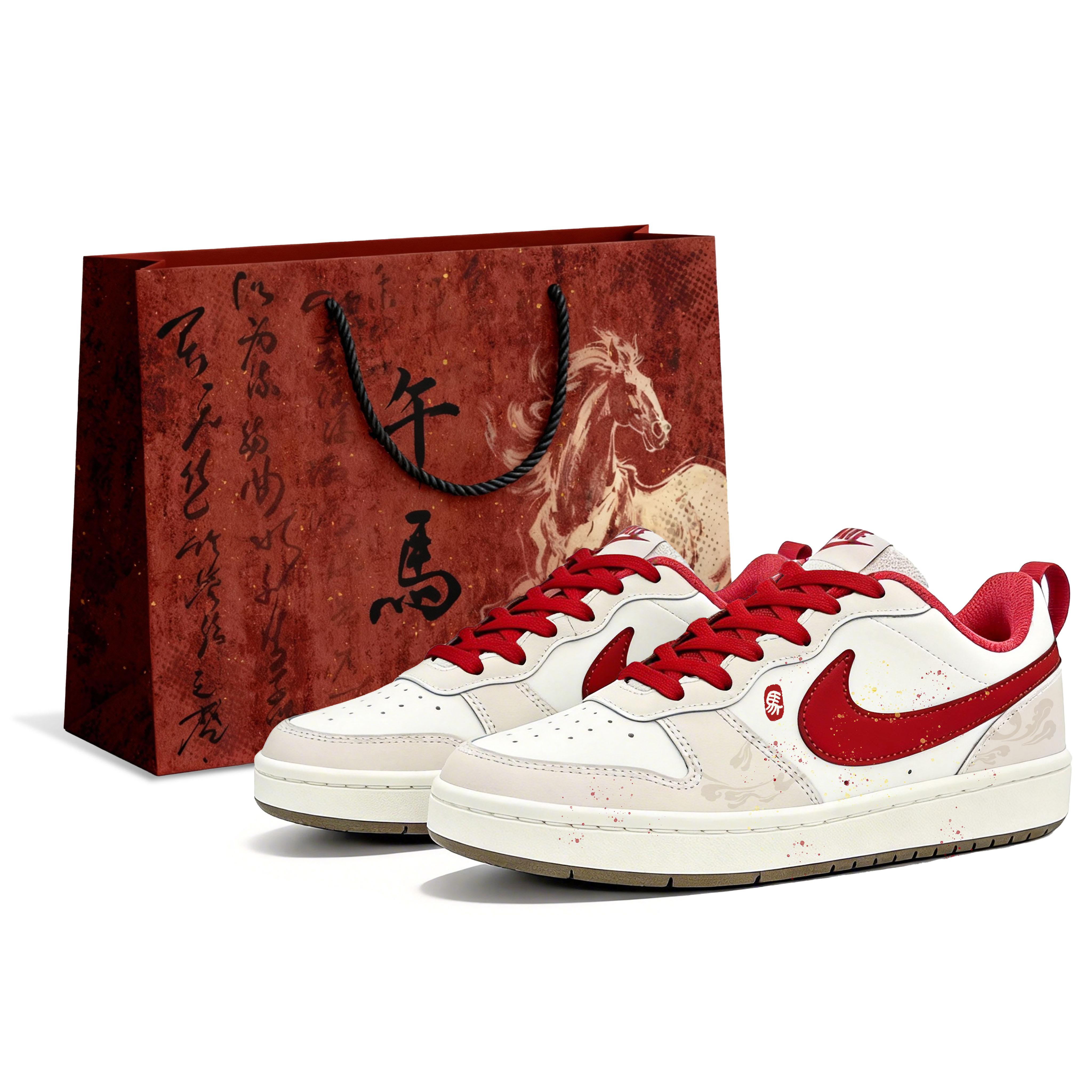 Nike Court Borough Without Shopping Bag Cushioning Lightweight Low top Skateboard Shoes Women s IQ9797-121(Team1713-) 37.5
Nike Court Borough Without Shopping Bag Cushioning Lightweight Low top Skateboard Shoes Women s IQ9797-121(Team1713-) 37.5