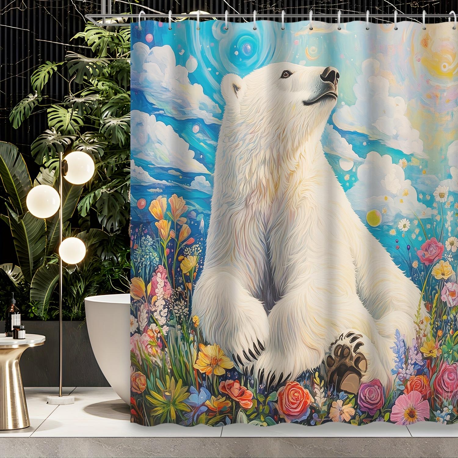 1Pc Polar Bear Pattern Winter Decoration Art Oil Painting Garden Colorful Flowers Plants Dream Sky White Clouds Printed W60H190(CM)-1 Pcs
1Pc Polar Bear Pattern Winter Decoration Art Oil Painting Garden Colorful Flowers Plants Dream Sky White Clouds Printed W60H190(CM)-1 Pcs