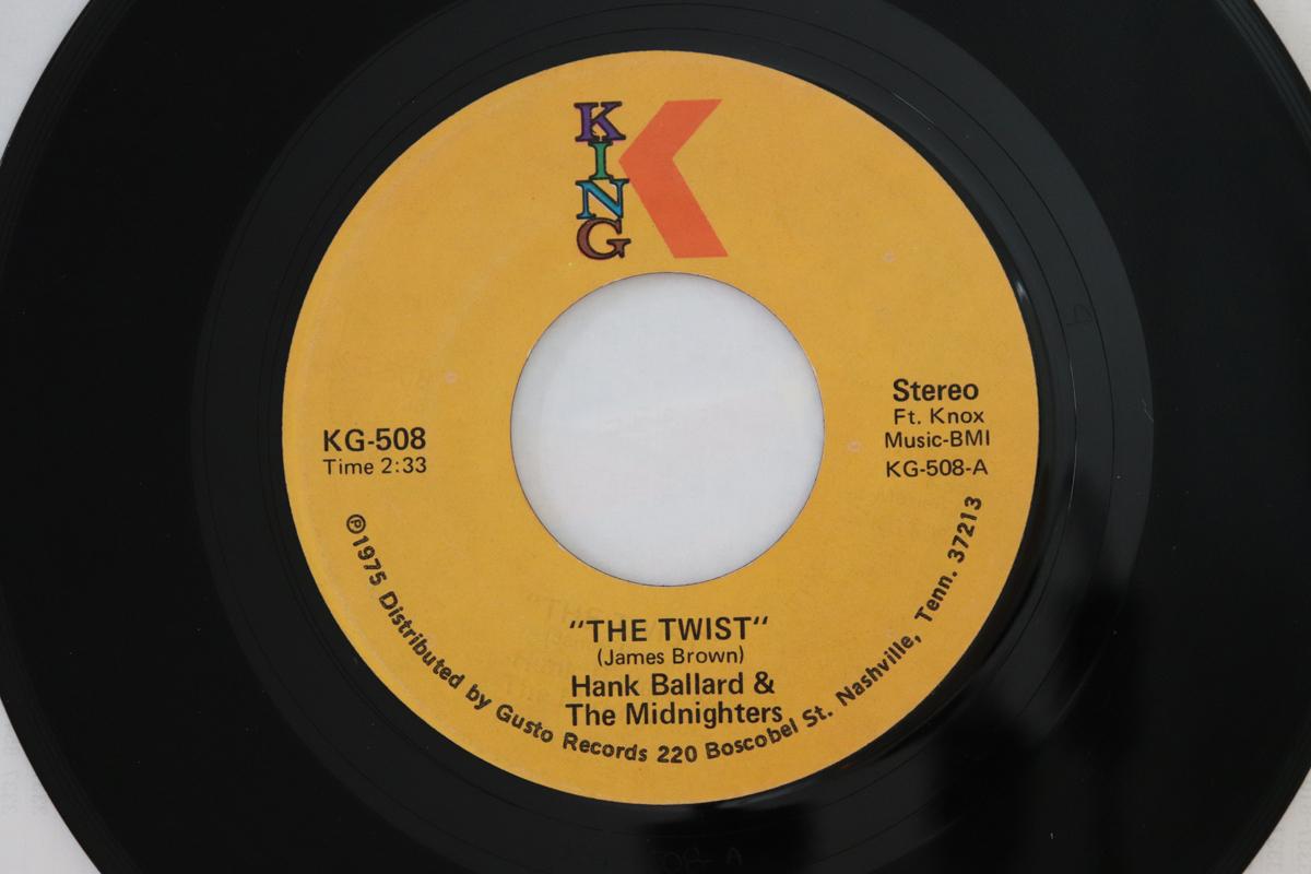 7inch Record HANK BALLARD & THE MIDNIGHTERS - The Twist / Teardrops On Your Lette KG508 King Records 1975 US Soul/Funk Used
7inch Record HANK BALLARD & THE MIDNIGHTERS - The Twist / Teardrops On Your Lette KG508 King Records 1975 US Soul/Funk Used