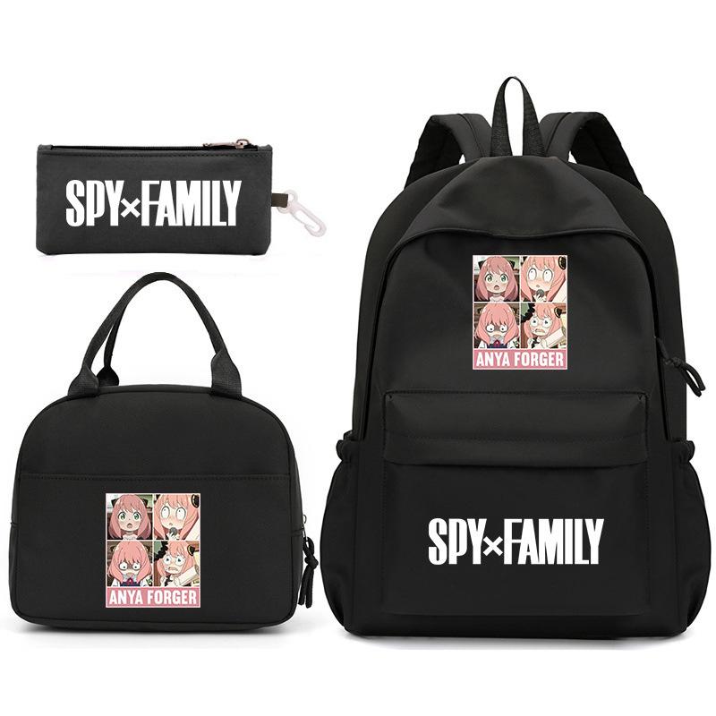 School Season Spy Playhouse Printed Backpack Pencil Bag Shoulder Bag Leisure Primary And Secondary School Students Schoolbag Three piece set
School Season Spy Playhouse Printed Backpack Pencil Bag Shoulder Bag Leisure Primary And Secondary School Students Schoolbag Three piece set