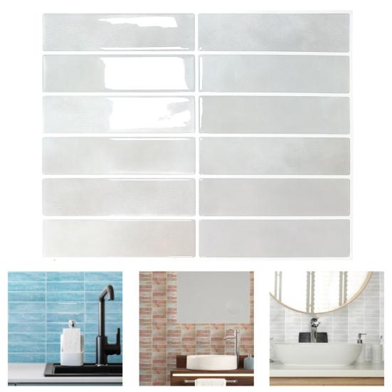 Yousheng 5 Pcs 3D Tile Wall Stickers Waterproof Self Adhesive Wall Decals Oil-proof Peel And Stick Wall Stickers for Kitchen Bathroom Living Room світло-сірого кольору
Yousheng 5 Pcs 3D Tile Wall Stickers Waterproof Self Adhesive Wall Decals Oil-proof Peel And Stick Wall Stickers for Kitchen Bathroom Living Room світло-сірого кольору