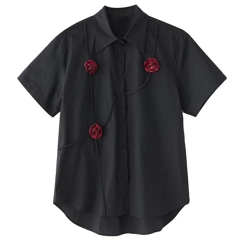 Xitao Свободная рубашка в лоскутном стиле с цветочным узором HQQ2432 One Size чёрный
Xitao Свободная рубашка в лоскутном стиле с цветочным узором HQQ2432 One Size чёрный