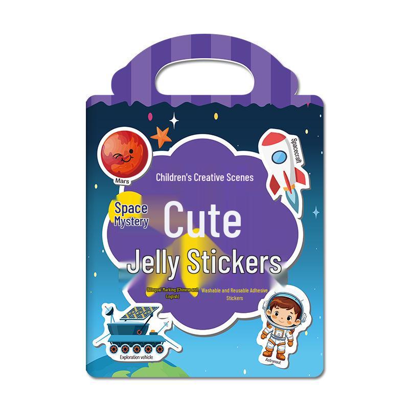 Cross-Border Kids DIY Reusable Sticker Book: Early Education, Enlightenment, and Educational Toys
Cross-Border Kids DIY Reusable Sticker Book: Early Education, Enlightenment, and Educational Toys