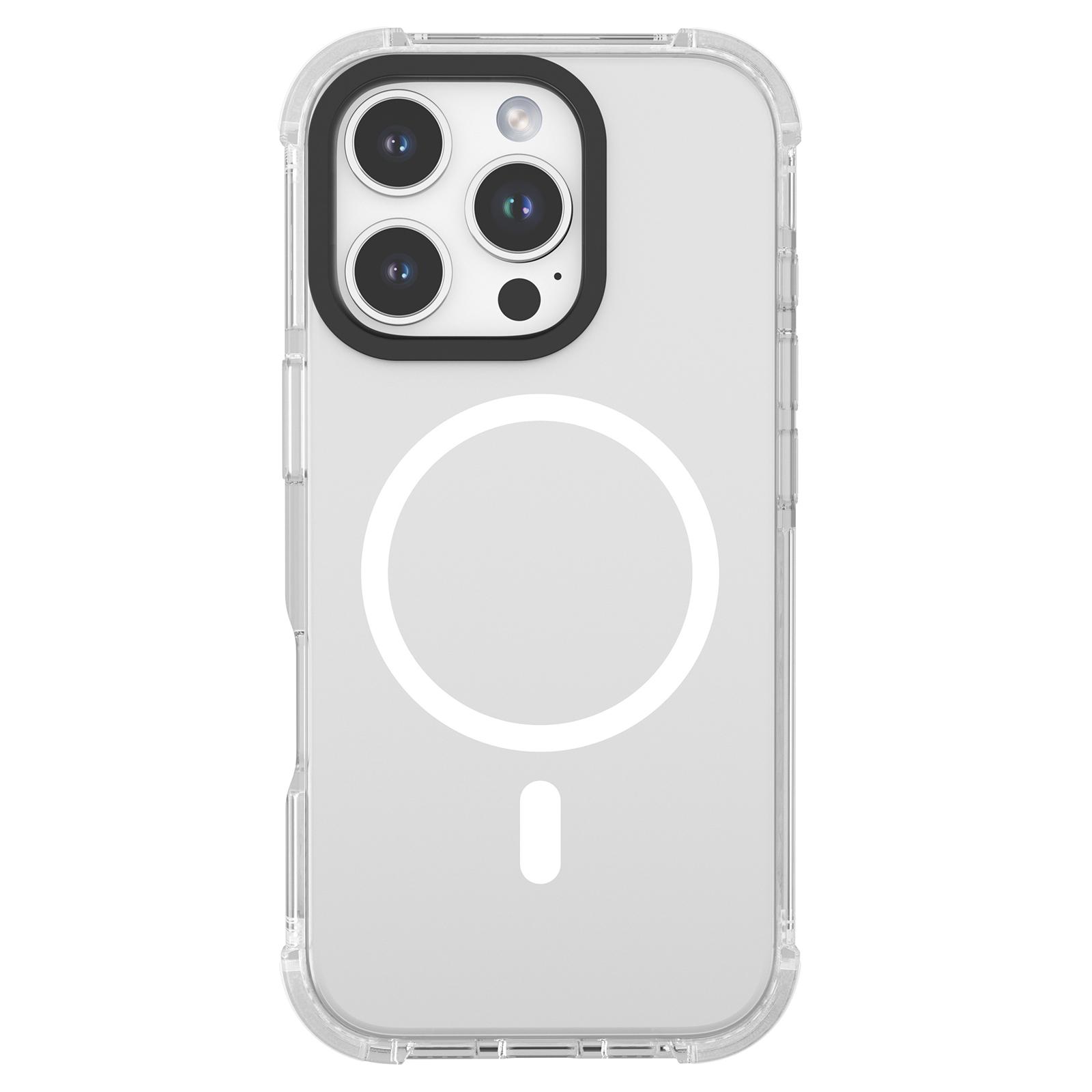 MUTURAL For iPhone 16 Pro Max Clear Case Compatible with MagSafe Four Corners Anti Drop TPU+PC Phone Back Cover Transparent
MUTURAL For iPhone 16 Pro Max Clear Case Compatible with MagSafe Four Corners Anti Drop TPU+PC Phone Back Cover Transparent