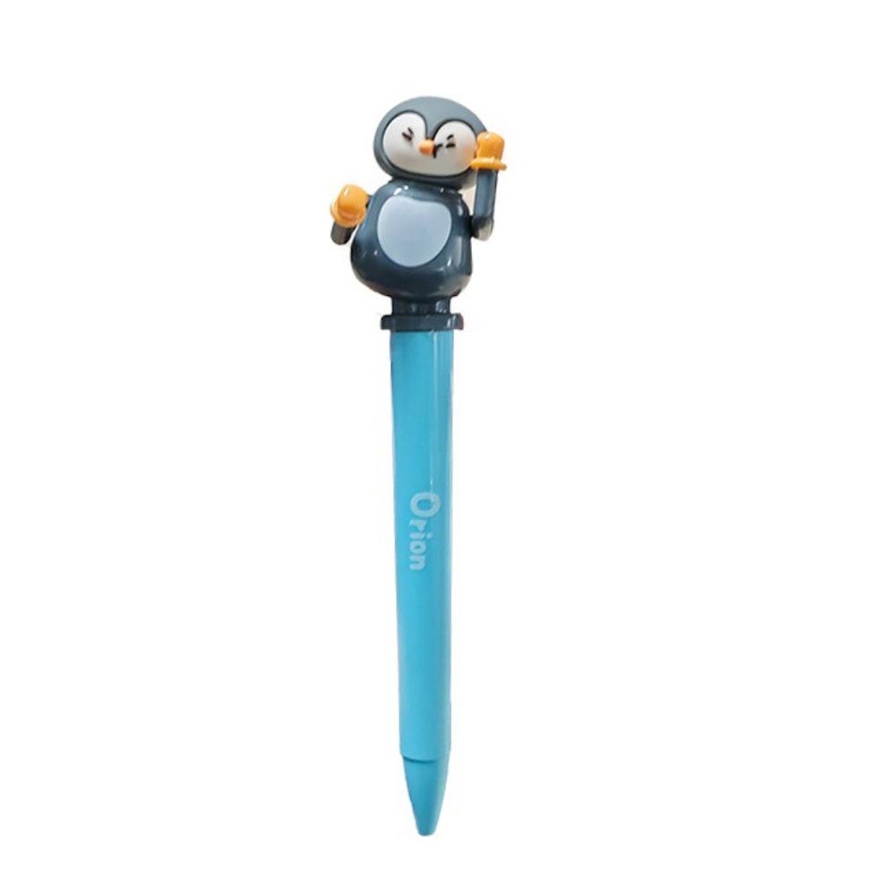 0.5mm Black Ink Gel Pen Dancing Penguin Oil Pen Creative Ballpoint Pen Students Stationery
0.5mm Black Ink Gel Pen Dancing Penguin Oil Pen Creative Ballpoint Pen Students Stationery