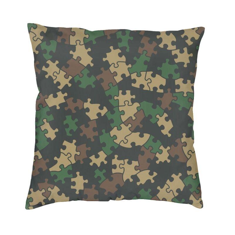 Jigsaw Puzzle Pieces Camo Woodland Green Cushion Cover xcm Camoflage Velvet Cute Pillow Case Decor Home 30x30cm
Jigsaw Puzzle Pieces Camo Woodland Green Cushion Cover xcm Camoflage Velvet Cute Pillow Case Decor Home 30x30cm