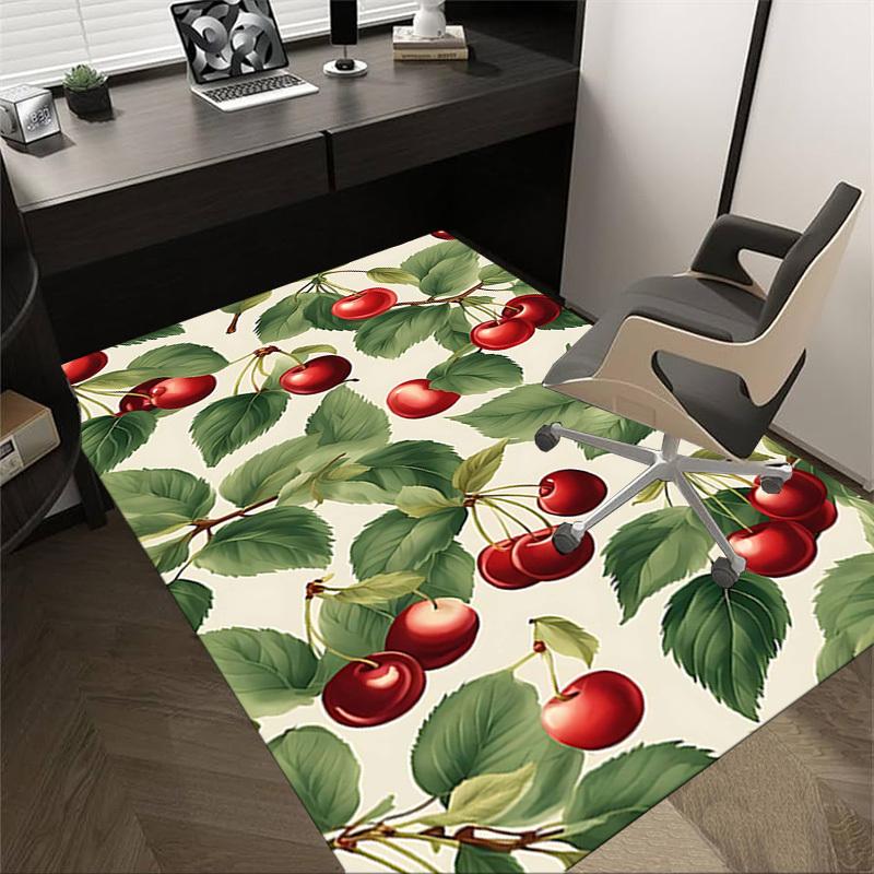 1PC Cherries Leaves Non-Slip Floor Carpet Compatible for Office&Living Room&Bedroom&Dining room - Flat- Soft & Pattern, Vibrant Colors-W230 60cm by 90cm
1PC Cherries Leaves Non-Slip Floor Carpet Compatible for Office&Living Room&Bedroom&Dining room - Flat- Soft & Pattern, Vibrant Colors-W230 60cm by 90cm