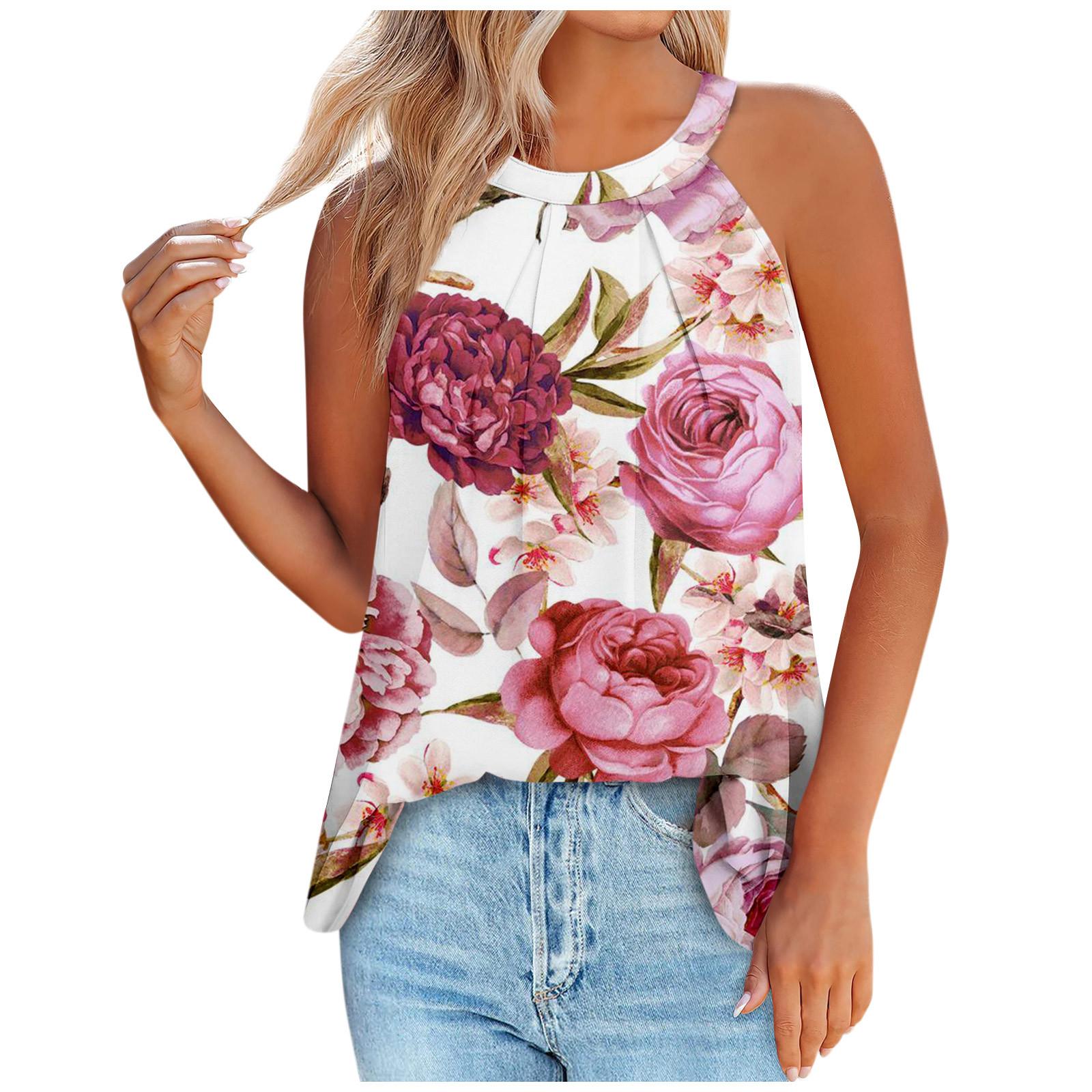 Women s Sleeveless Top Loose Fit Tank with Pleated Design Summer Casual Lightweight Blouse Soft Fabric Comfortable Fit L рожевий
Women s Sleeveless Top Loose Fit Tank with Pleated Design Summer Casual Lightweight Blouse Soft Fabric Comfortable Fit L рожевий