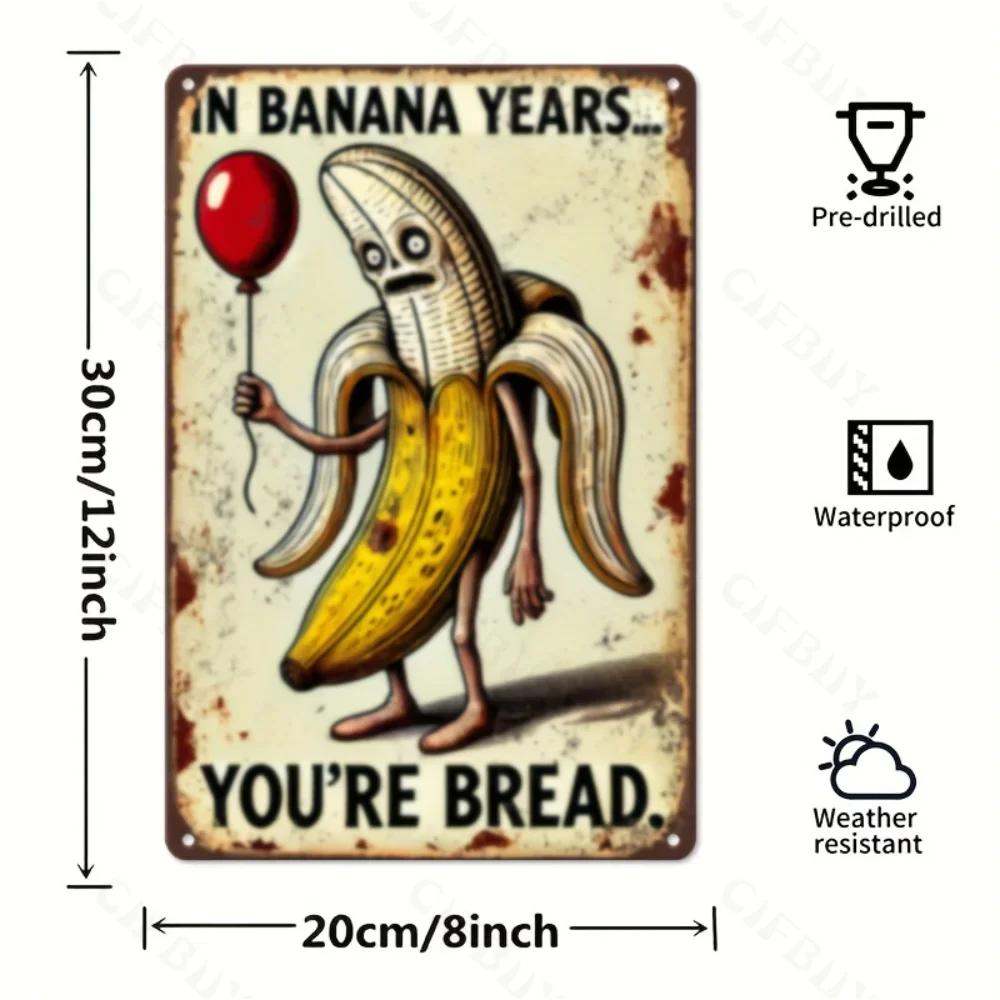 Стильная винтажная алюминиевая табличка в виде банана, водонепроницаемая и саркастическая, идеально подходит для украшения дома и гаража, особый праздничный подарок. белый
Стильная винтажная алюминиевая табличка в виде банана, водонепроницаемая и саркастическая, идеально подходит для украшения дома и гаража, особый праздничный подарок. белый