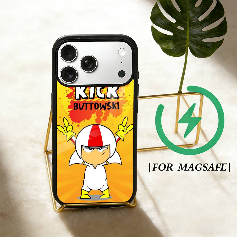 Kick Cartoon Buttowski Phone Case For iPhone 17 16 15 14 13 12 Pro Max Plus for Magsafe Mirror Wireless Magnetic Cover iPhone17Promax
Kick Cartoon Buttowski Phone Case For iPhone 17 16 15 14 13 12 Pro Max Plus for Magsafe Mirror Wireless Magnetic Cover iPhone17Promax