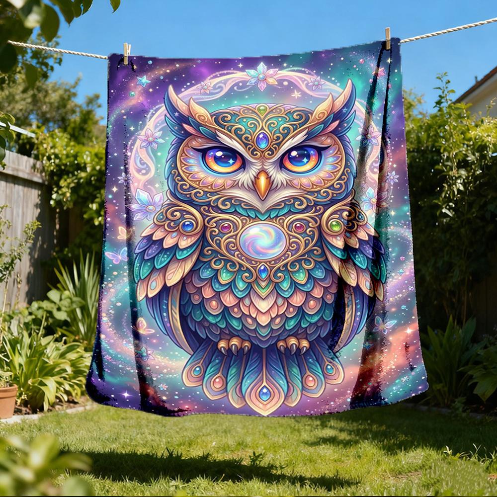 1pc Owl MandalaOutdoor Blanket, Soft And Comfortable Blanket, Casual Warm Outdoor Blanket, Good Birthday Gift yy260328075 75x90cm
1pc Owl MandalaOutdoor Blanket, Soft And Comfortable Blanket, Casual Warm Outdoor Blanket, Good Birthday Gift yy260328075 75x90cm