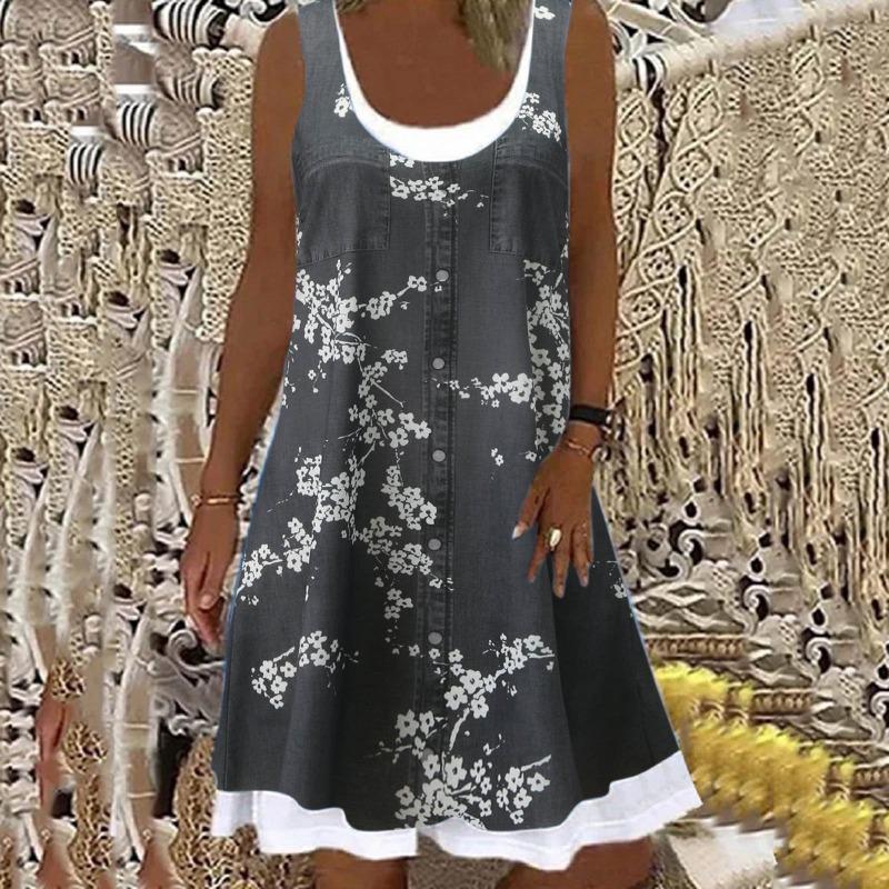 Dress Sleeveless Loose Beach Long Women s Dress S
Dress Sleeveless Loose Beach Long Women s Dress S