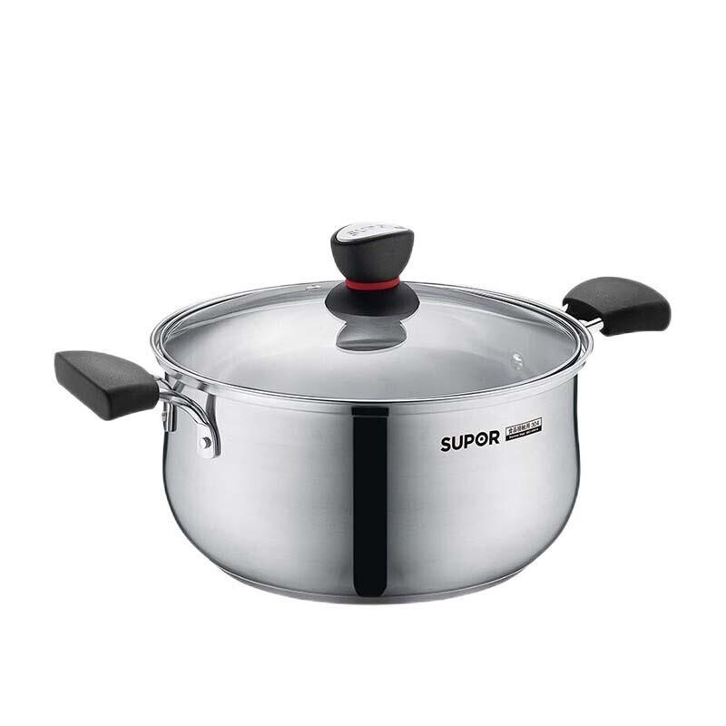 Supor Red Circle 20cm Stainless Steel Soup Pot
Supor Red Circle 20cm Stainless Steel Soup Pot