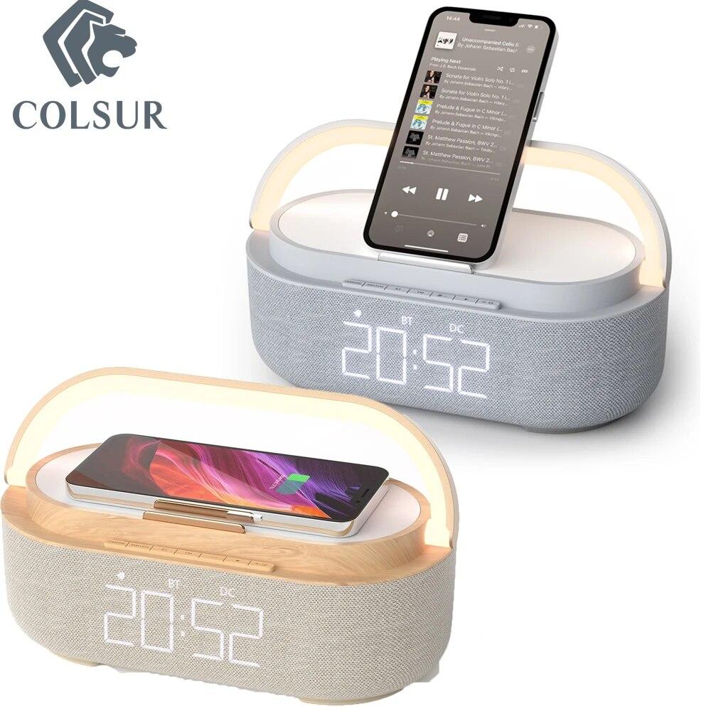 Портативный цифровой FM-будильник Bluetooth-динамик Радио Беспроводное зарядное устройство 15 Вт Сенсорный ночник Двойной домашний прикроватный сабвуфер НОВЫЙ
Портативный цифровой FM-будильник Bluetooth-динамик Радио Беспроводное зарядное устройство 15 Вт Сенсорный ночник Двойной домашний прикроватный сабвуфер НОВЫЙ