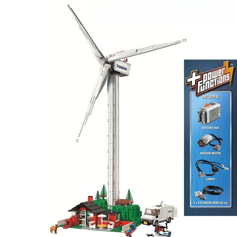 Творческая серия Vestas Wind Turbine Building Blocks Electric Windmill Generator Fit Bricks Toys for Boys Gifts
Творческая серия Vestas Wind Turbine Building Blocks Electric Windmill Generator Fit Bricks Toys for Boys Gifts