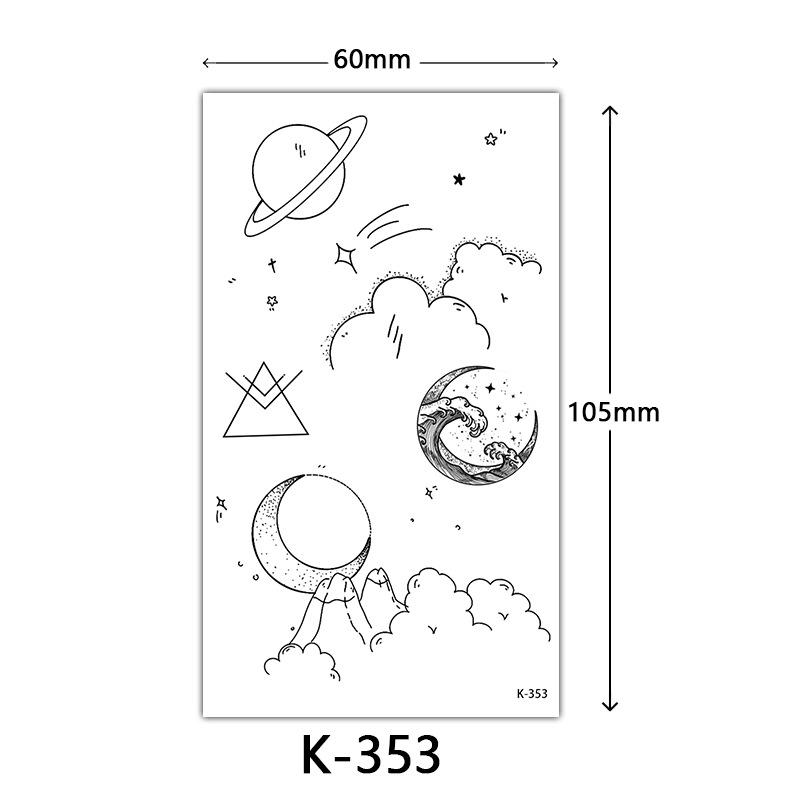 Маленькие свежие водонепроницаемые наклейки для татуировок: Английские буквы, цветы, бабочки, линии эскиза 60x105 mm
Маленькие свежие водонепроницаемые наклейки для татуировок: Английские буквы, цветы, бабочки, линии эскиза 60x105 mm