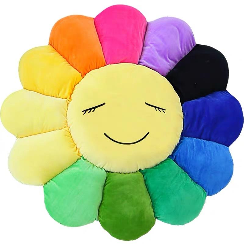 Подушка в форме подсолнуха, большая мягкая подушка в форме цветка, подарок на день рождения, плюшевые игрушки 80Cm
Подушка в форме подсолнуха, большая мягкая подушка в форме цветка, подарок на день рождения, плюшевые игрушки 80Cm