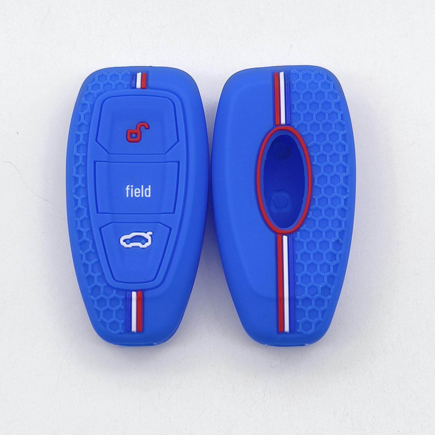 3-Button Silicone Protective Cover for Water Droplet Smart Key - Fits Ford Mondeo, Focus, and Small Cars синій
3-Button Silicone Protective Cover for Water Droplet Smart Key - Fits Ford Mondeo, Focus, and Small Cars синій