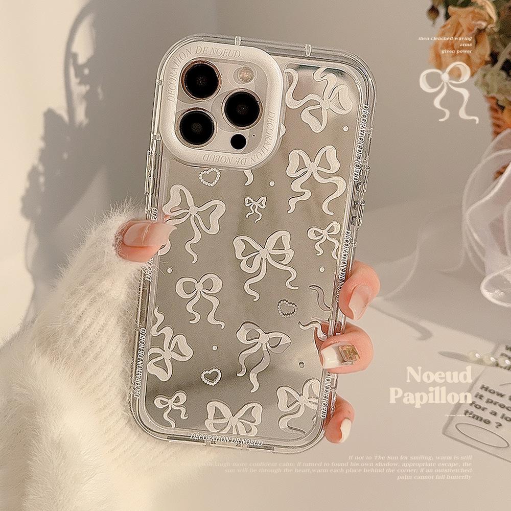 Mirror Bow Suitable for 14ProMax Apple 16 Mobile Phone Case IPhone 15 Temperament Princess Style 11 Transparent 12 12pro max(6.7)
Mirror Bow Suitable for 14ProMax Apple 16 Mobile Phone Case IPhone 15 Temperament Princess Style 11 Transparent 12 12pro max(6.7)