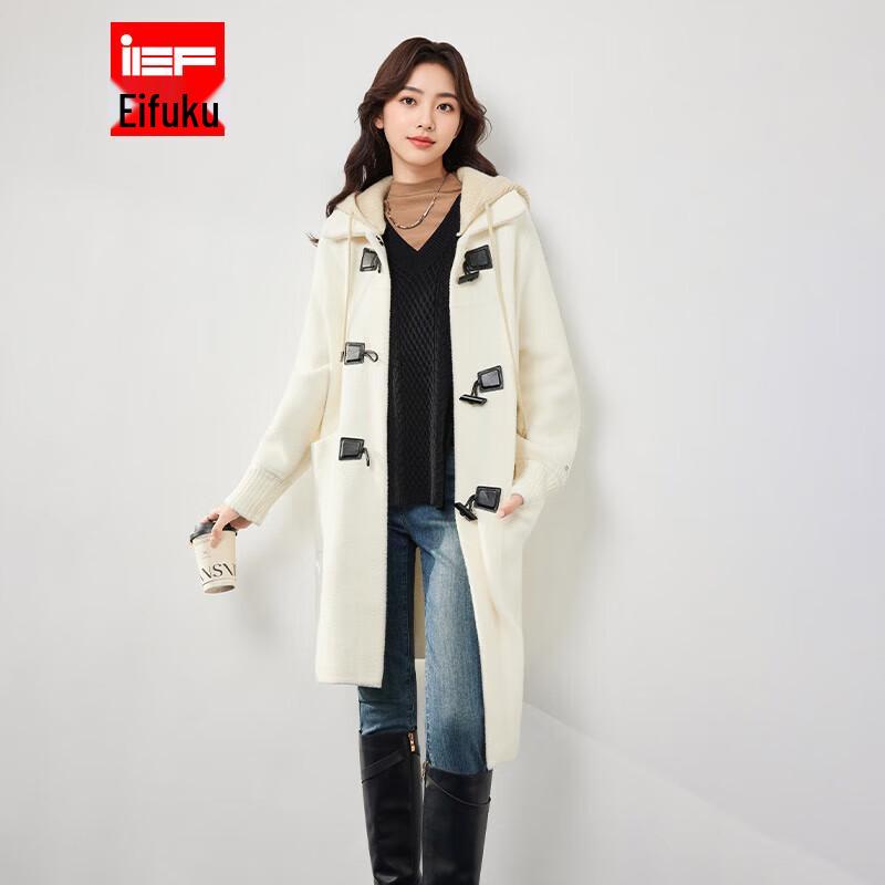 IEF 2025 Winter Korean Style Loose Knit Mid-Length Coat One Size
IEF 2025 Winter Korean Style Loose Knit Mid-Length Coat One Size