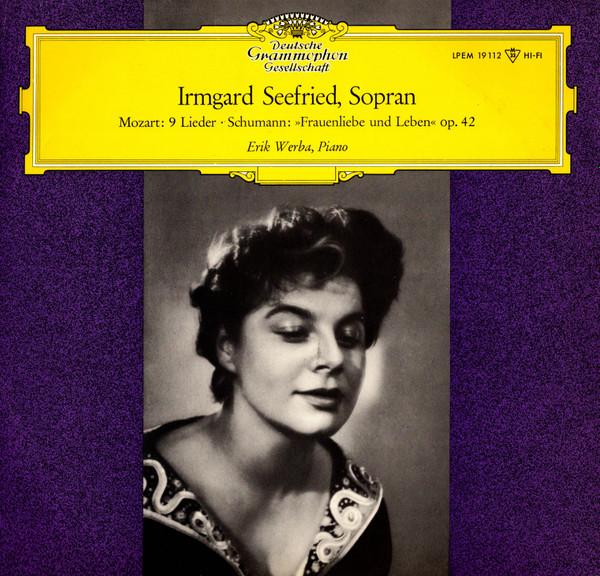 LP Record IRMGARD SEEFRIED, WOLFGANG AMADEUS - 9 Songs / Women s Love and Life O LPEM19112 Deutsche Grammo 1952 Germany Classical Used
LP Record IRMGARD SEEFRIED, WOLFGANG AMADEUS - 9 Songs / Women s Love and Life O LPEM19112 Deutsche Grammo 1952 Germany Classical Used