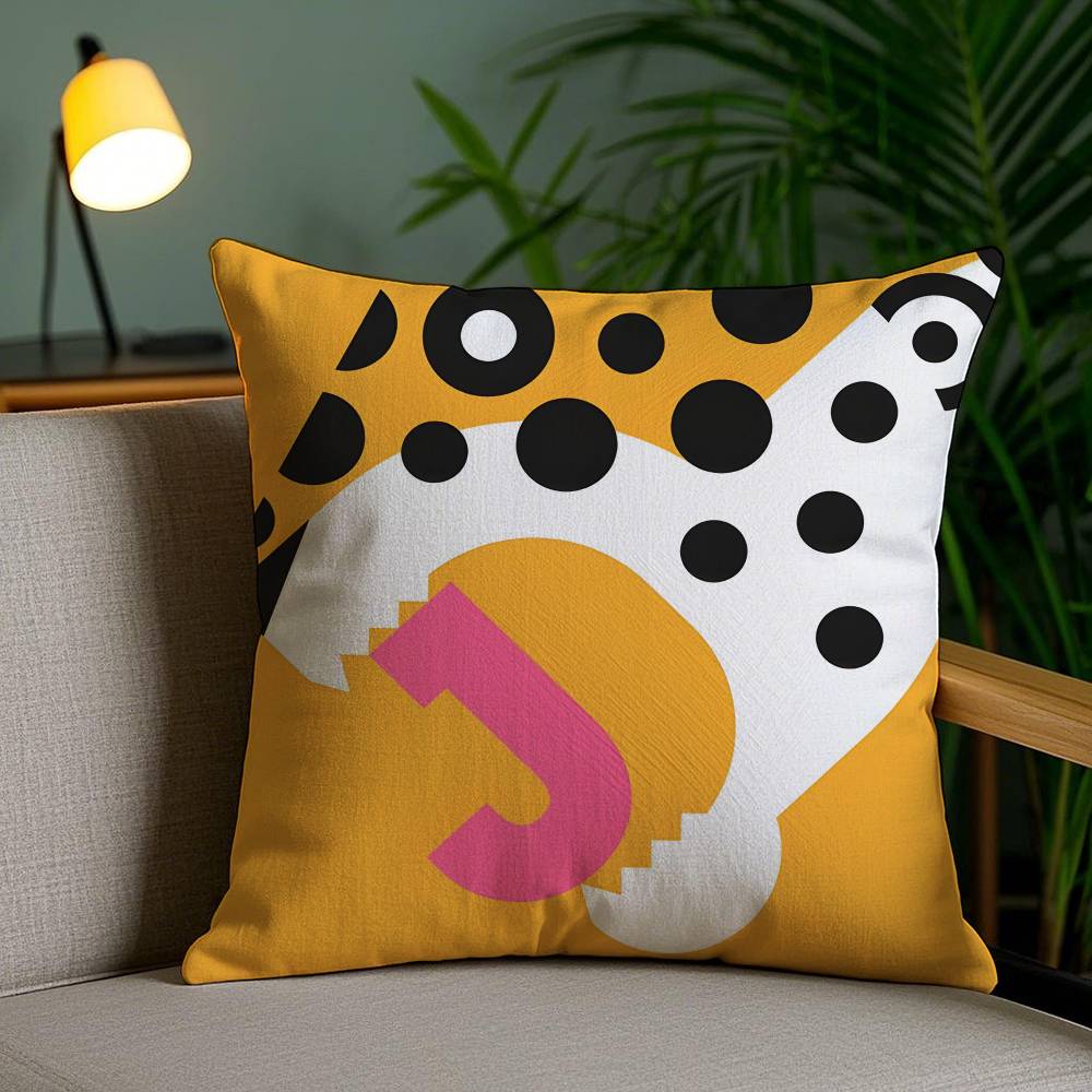Geometric animal pattern Pillow Case Antidustmite Invisible zipper Sofa Bed 30X30cm
Geometric animal pattern Pillow Case Antidustmite Invisible zipper Sofa Bed 30X30cm