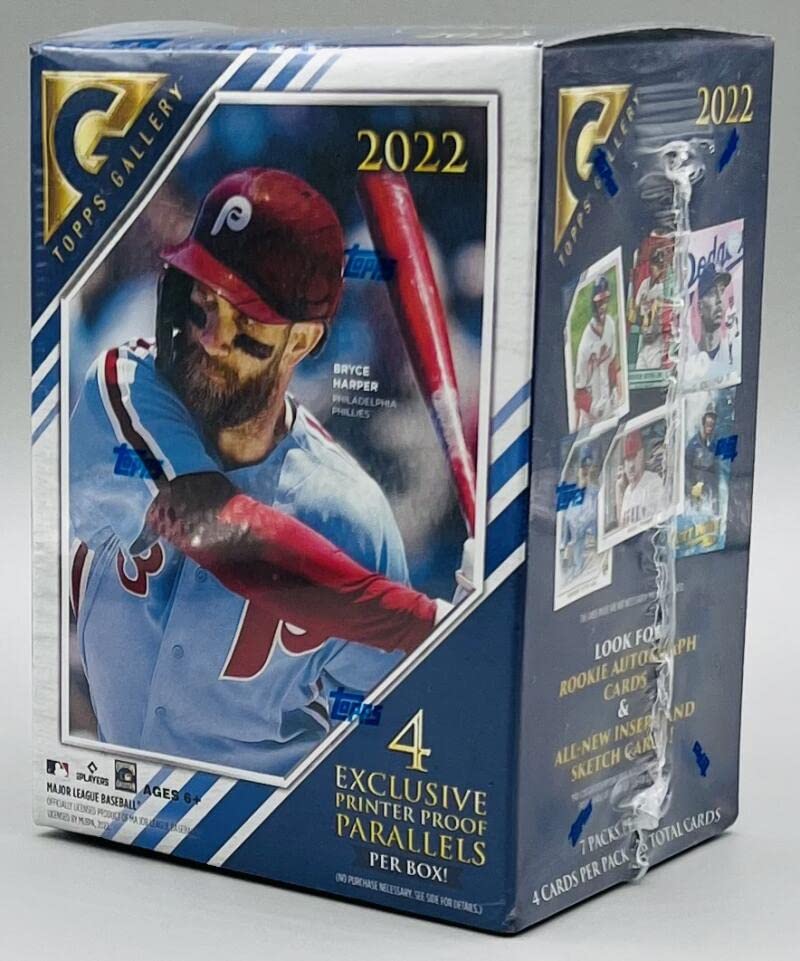 MLB 2022 Topps Gallery Baseball Blaster Box Topps Gallery Baseball Blaster Box Major League Baseball Card
MLB 2022 Topps Gallery Baseball Blaster Box Topps Gallery Baseball Blaster Box Major League Baseball Card