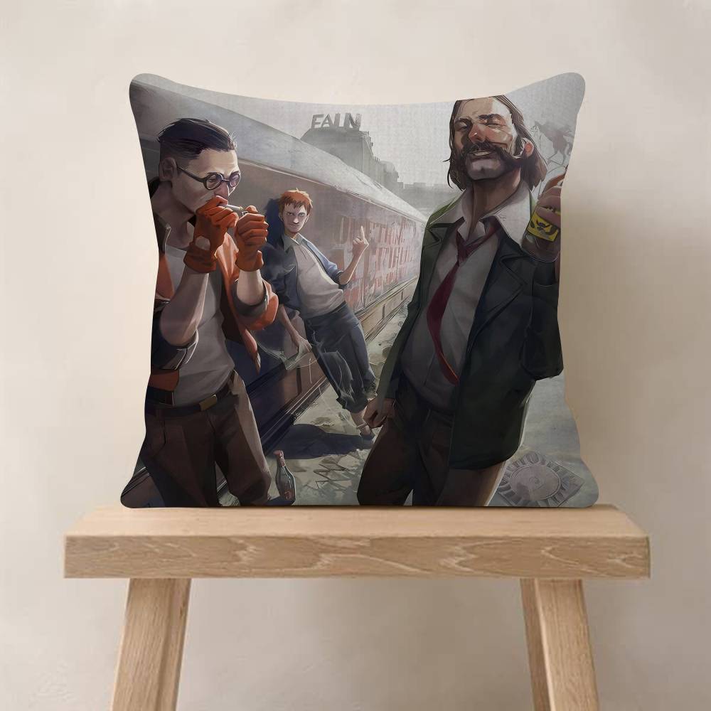 DDisco Elysium Hot Video Game Personalized Picture Text Home Decorative Pillows Household Gifts xcm 30x30 cm
DDisco Elysium Hot Video Game Personalized Picture Text Home Decorative Pillows Household Gifts xcm 30x30 cm