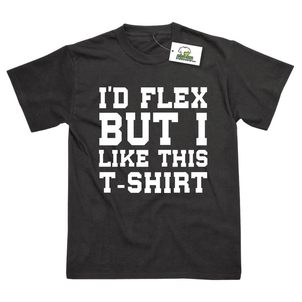 I d Flex But I Like This T-Shirt Gym Muscle Printed T-Shirt XL
I d Flex But I Like This T-Shirt Gym Muscle Printed T-Shirt XL