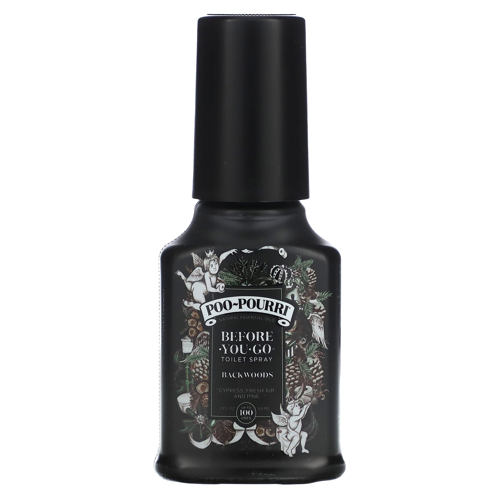 POO-POURRI Спрей для туалета Before-You-Go®, Лес, Кипарис, Аромат свежего воздуха и сосны, 59 мл (2 жидких унции)
POO-POURRI Спрей для туалета Before-You-Go®, Лес, Кипарис, Аромат свежего воздуха и сосны, 59 мл (2 жидких унции)