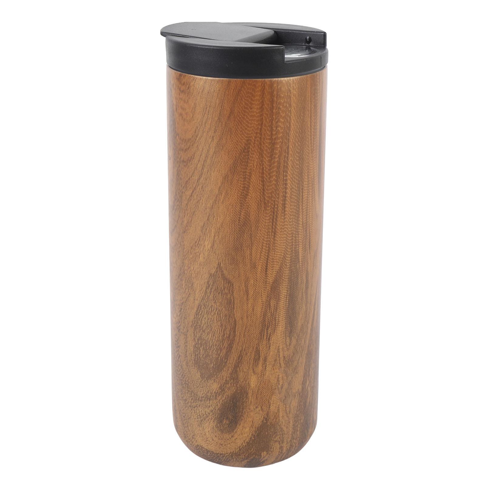 Insulated Travel Mug with Lid 500ml Stainless Steel Wood Pattern Portable Multifunctional for Office School Outdoor
Insulated Travel Mug with Lid 500ml Stainless Steel Wood Pattern Portable Multifunctional for Office School Outdoor