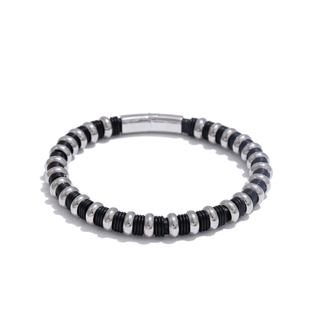 Yhpup 65mm Distinctive Stainless Steel Leather Metal Beads Bracelet Bangle Unisex Jewelry Water Resistant Fashion Accessories
Yhpup 65mm Distinctive Stainless Steel Leather Metal Beads Bracelet Bangle Unisex Jewelry Water Resistant Fashion Accessories