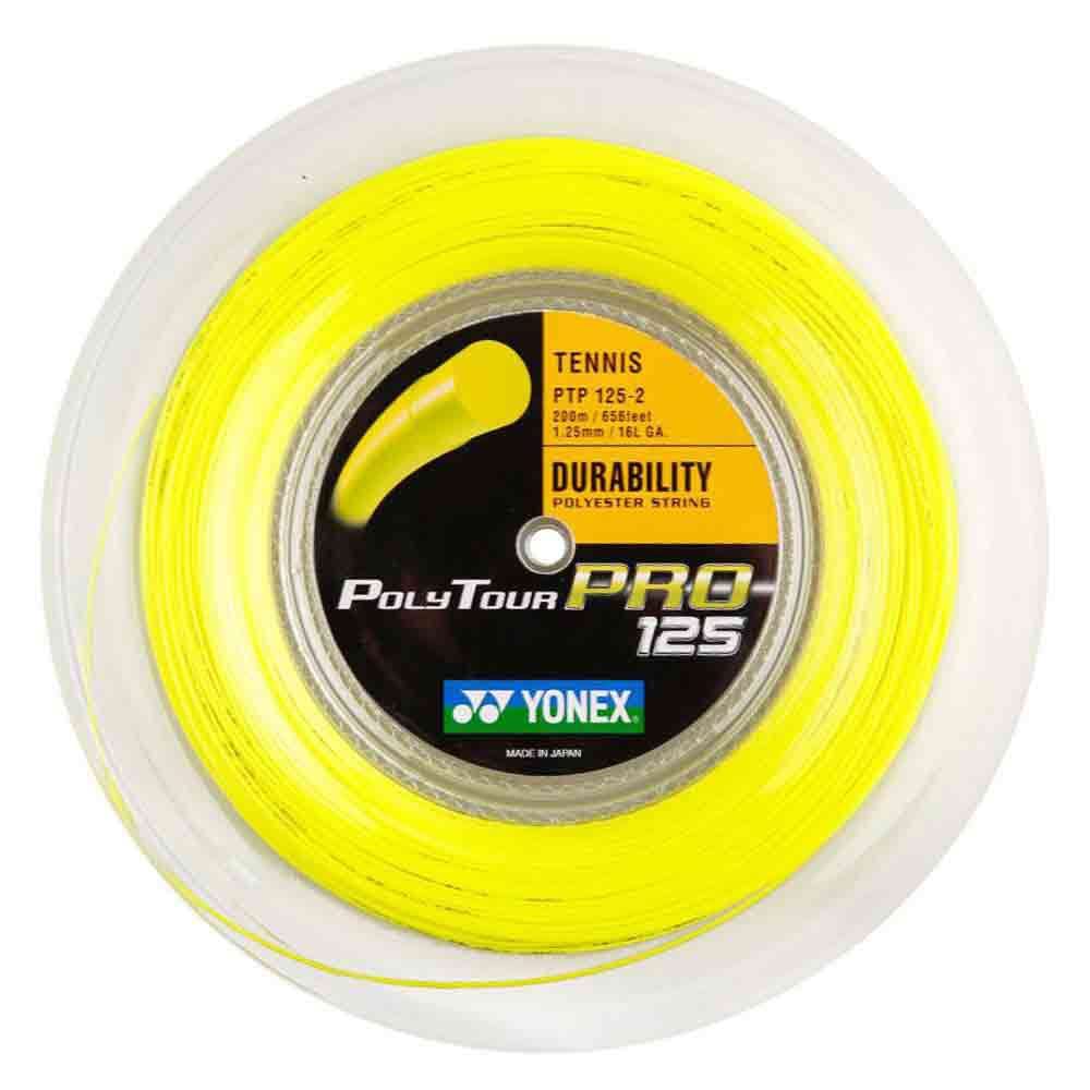 Yonex Poly Tour Pro Roll String (200m) (243110128)/Yellow/120
Yonex Poly Tour Pro Roll String (200m) (243110128)/Yellow/120