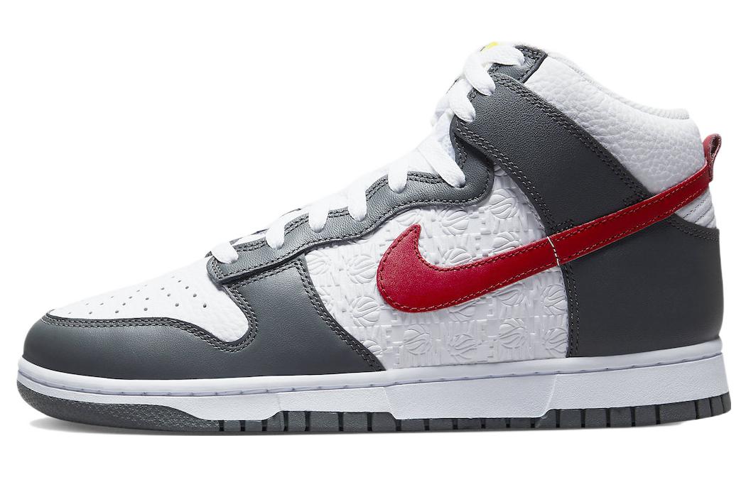 Nike Dunk High Embossed Basketball Grey Red FD0668-001 43
Nike Dunk High Embossed Basketball Grey Red FD0668-001 43