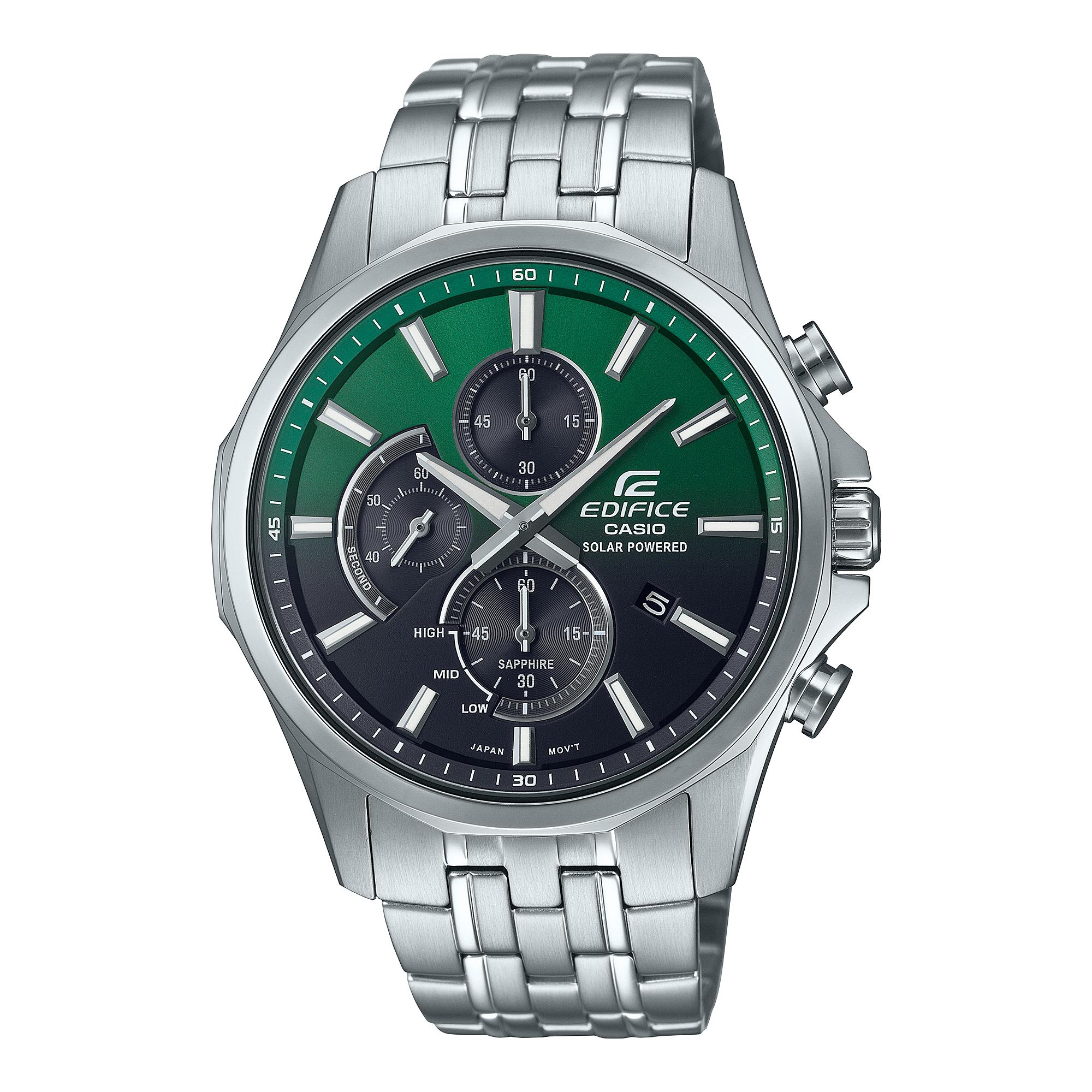 Casio Men s Stainless Steel 100M Water Resistant Analog Quartz Watch EFB-670SBD-3AV зелений
Casio Men s Stainless Steel 100M Water Resistant Analog Quartz Watch EFB-670SBD-3AV зелений