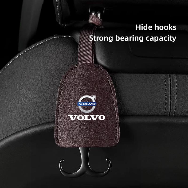 Car Seat Back Hooks PU Leather Interior Accessories For Volvo XC90 V90 V60 XC60 V40 S80 S60 S90 C40 XC40 V70 XC70 C30 C70 EX90
Car Seat Back Hooks PU Leather Interior Accessories For Volvo XC90 V90 V60 XC60 V40 S80 S60 S90 C40 XC40 V70 XC70 C30 C70 EX90