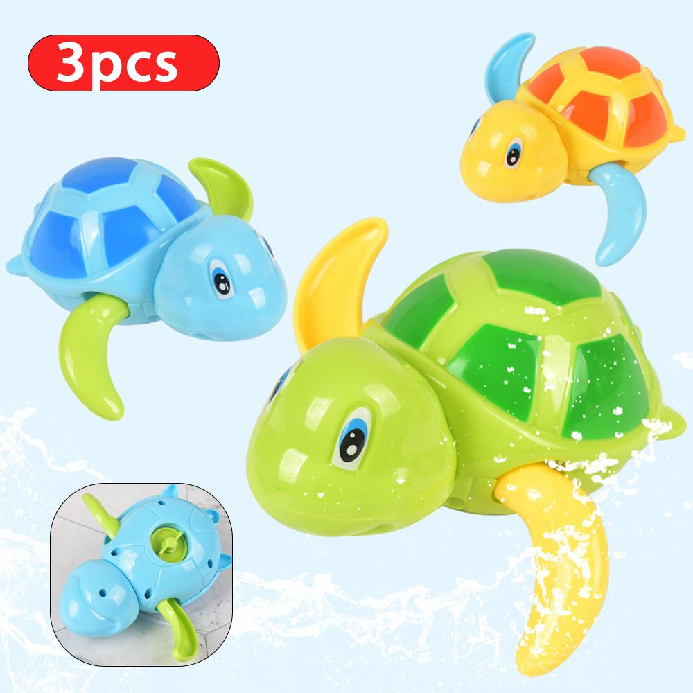 3 шт. Игрушка для ванной Черепаха, Заводные плавающие черепахи, Черепаха для ванной, водная игрушка для малышей
3 шт. Игрушка для ванной Черепаха, Заводные плавающие черепахи, Черепаха для ванной, водная игрушка для малышей