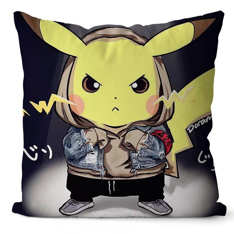 Подушка Pokémon Pokemon Pikachu Мила декоративна наволочка Підходить для дому, вітальні, дивана, кімнатної прикраси 18x18Inch
Подушка Pokémon Pokemon Pikachu Мила декоративна наволочка Підходить для дому, вітальні, дивана, кімнатної прикраси 18x18Inch