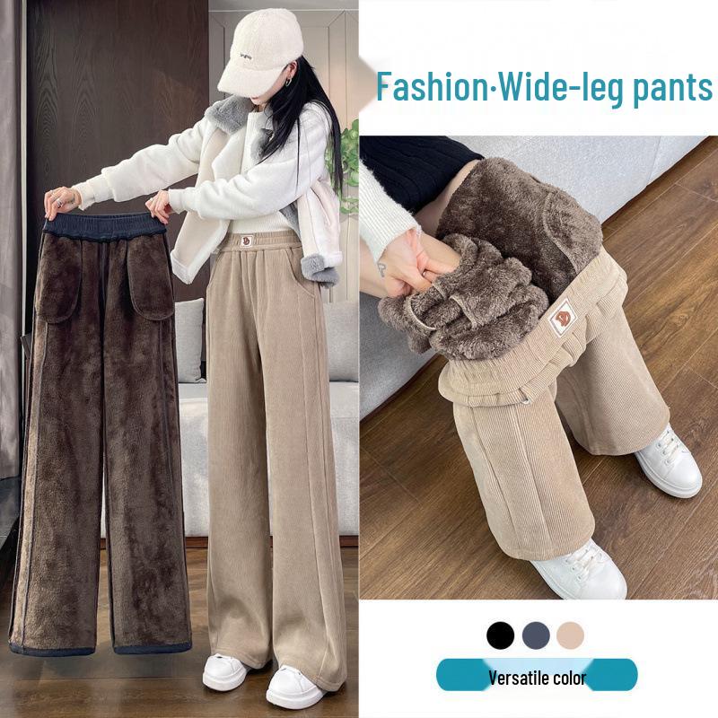 Женские брюки из вельвета из овечьей шерсти с широкими штанинами - на флисовой подкладке, прилегающего кроя, для осени/зимы 2024. Small
Женские брюки из вельвета из овечьей шерсти с широкими штанинами - на флисовой подкладке, прилегающего кроя, для осени/зимы 2024. Small