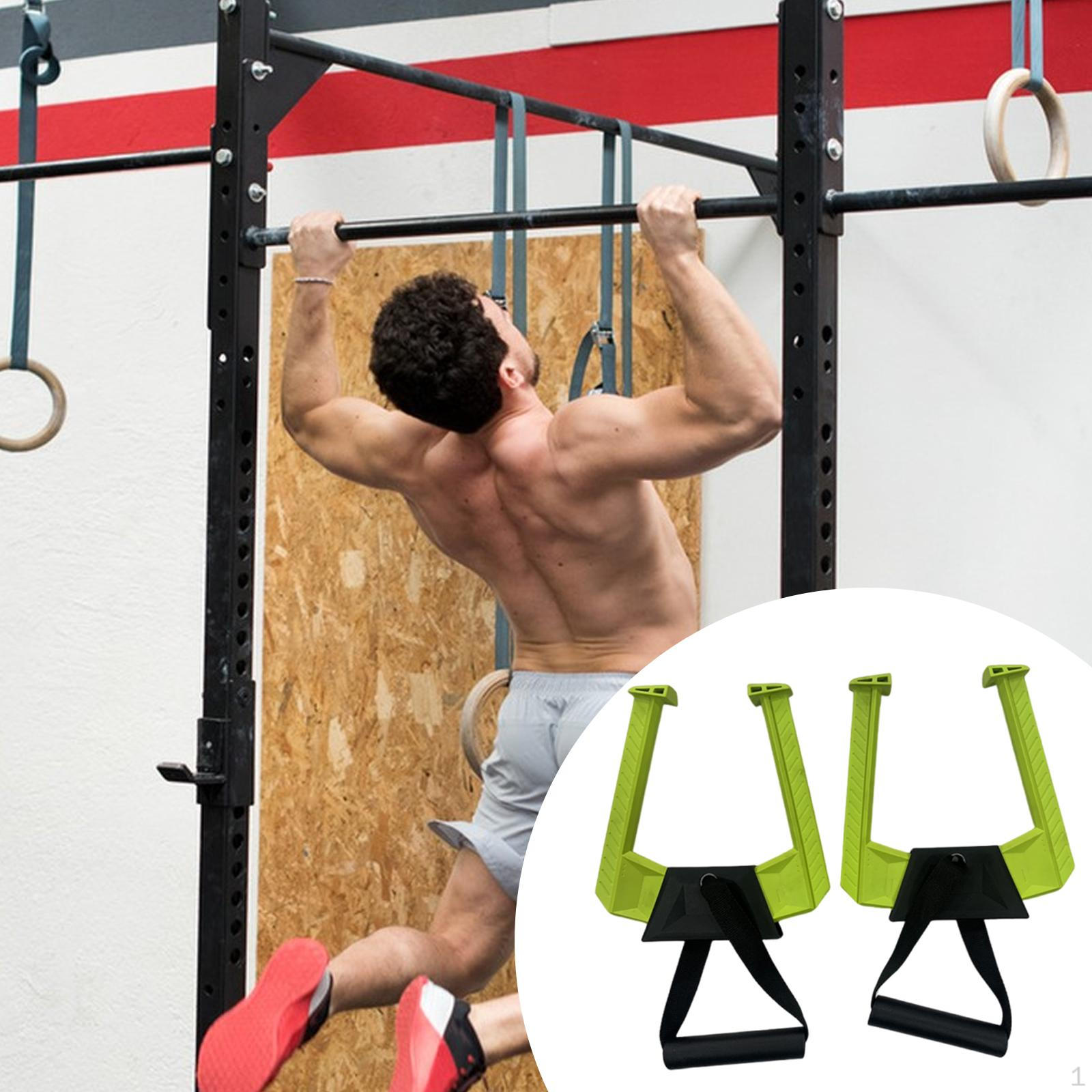 2 Pieces Portable Pull up Bar Fitness Equipment Multifunction Handles for Door Frame зелёный
2 Pieces Portable Pull up Bar Fitness Equipment Multifunction Handles for Door Frame зелёный