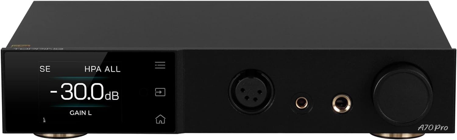 LEAUDIO TOPPING A70 Pro Full Balance Headphone Amplifier Relay Volume Control Preamplifier with Remote Control 17000mW2 (Black) чорний
LEAUDIO TOPPING A70 Pro Full Balance Headphone Amplifier Relay Volume Control Preamplifier with Remote Control 17000mW2 (Black) чорний