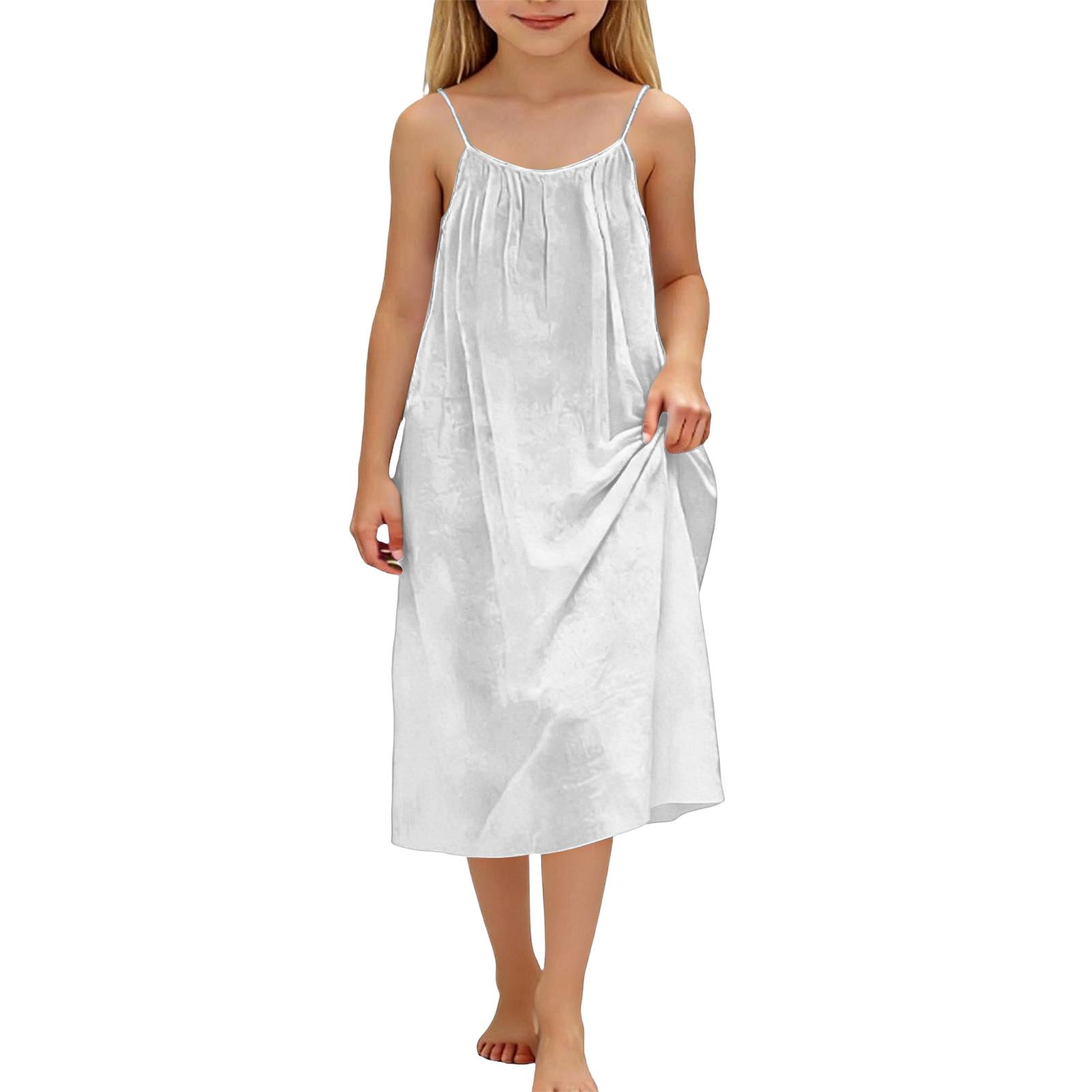 Children s Casual Round-Neck Sleeveless Backless Cotton-Linen Blend Short Dress 140 білий
Children s Casual Round-Neck Sleeveless Backless Cotton-Linen Blend Short Dress 140 білий