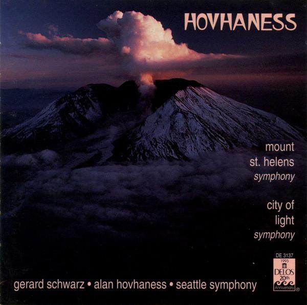 CD ALAN HOVHANESS - SEATTLE SYMPHONY O - Symphony No. 50 Mount St. Helens DE3137 Delos 1993 US Classical Used
CD ALAN HOVHANESS - SEATTLE SYMPHONY O - Symphony No. 50 Mount St. Helens DE3137 Delos 1993 US Classical Used