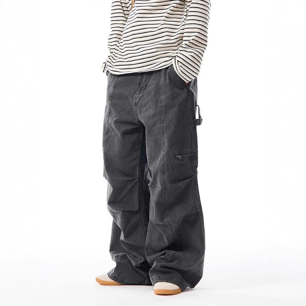 Unisex Retro Pleated Pocket Wide-Leg Work Pants: Casual and Trendy Design XL бежевый
Unisex Retro Pleated Pocket Wide-Leg Work Pants: Casual and Trendy Design XL бежевый