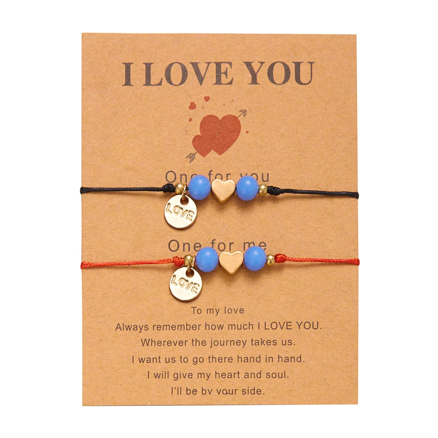 2Pcs Promise Couple Bracelets for Women Simple Luminous Beaded Braided Bracelet Bangle Valentine s Day Gift for Lover Girlfriend
2Pcs Promise Couple Bracelets for Women Simple Luminous Beaded Braided Bracelet Bangle Valentine s Day Gift for Lover Girlfriend